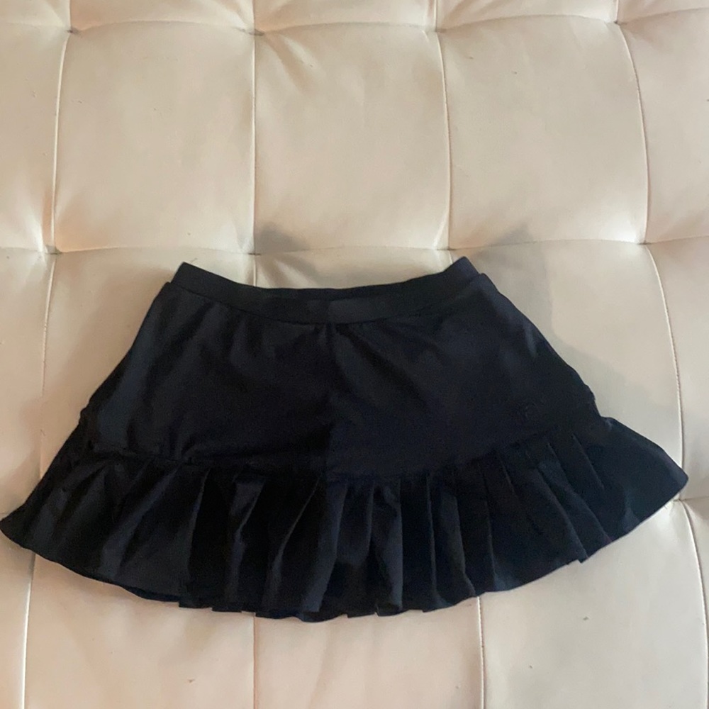 Fila black tennis skirt